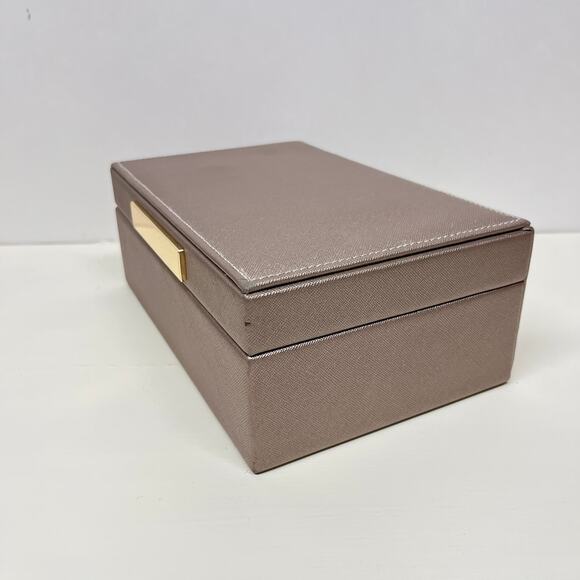 Nanette Lepore Padded Jewelry Box with Mirror - Picture 5 of 10